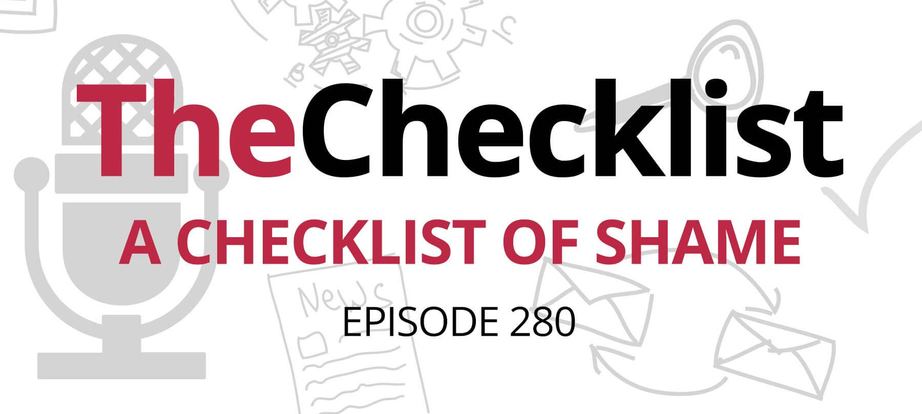 Checklist 280: A Checklist of Shame